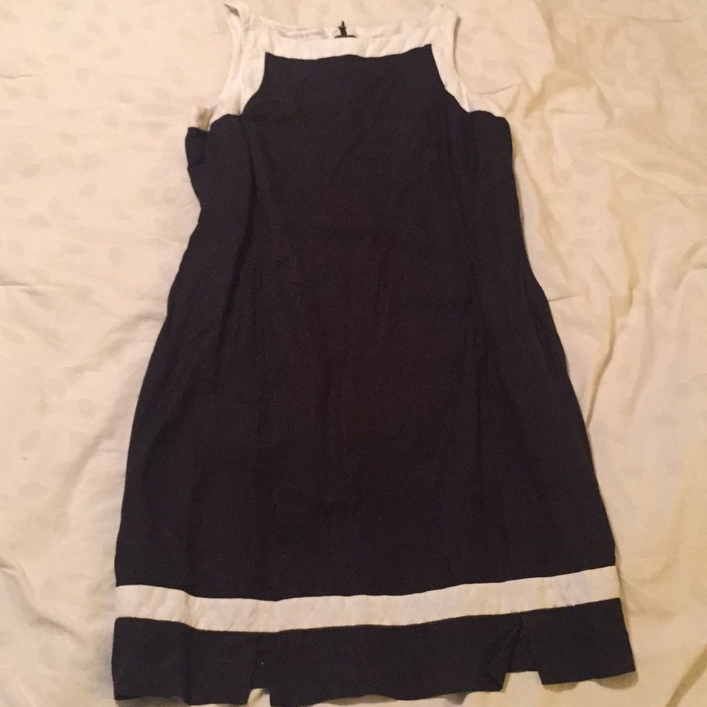 Jones of New York Dress Linen Tank Dress Sz 10